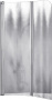 Шторка на ванну Vincea VSB-12114CH-L 114 см, L, профиль хром, стекло шиншилла