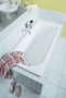 Стальная ванна Kaldewei Advantage Saniform Plus 375-1 180x80 с покрытием Anti-Slip и Easy-Clean
