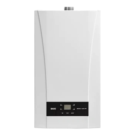 Котёл газовый настенный, Baxi, ECO Nova 1.31F, 31 кВт, одноконтурный, камера сгорания-закрытая, цвет-белый