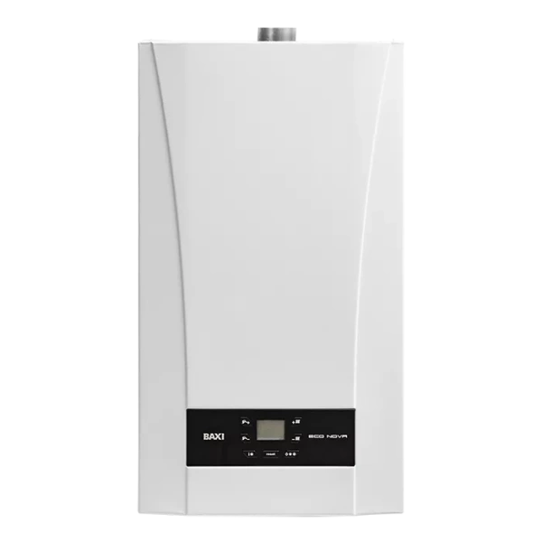 Котёл газовый настенный, Baxi, ECO NOVA 10F, мощность, кВт-10, двухконтурный, камера сгорания-закрытая, цвет-белый
