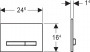 Кнопка смыва Geberit Sigma 50 115.788.TG.2 песчаное стекло
