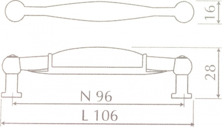 Тумба с раковиной Style Line Олеандр-2 65 Люкс, рельеф пастель