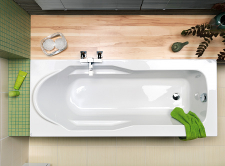 Акриловая ванна Cersanit Santana 160x70 ультра белый