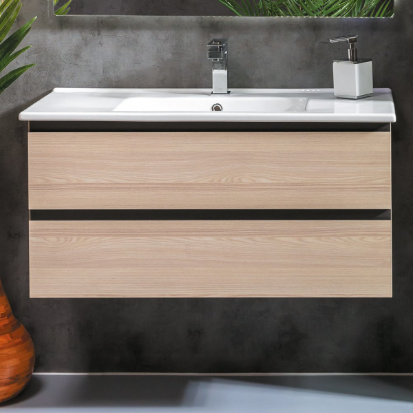 Мебель для ванной Armadi Art Capolda 100 light wood
