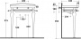 Консоль для раковины Galassia Ethos 8465 65 см