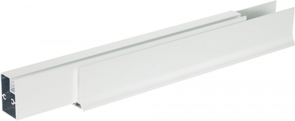 Шторка на ванну Vegas Glass ZV 160 01 01 профиль белый, стекло прозрачное