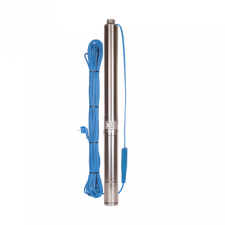 Насос скважинный Aquario ASP1E-55-75 со встроенным кондренсатором