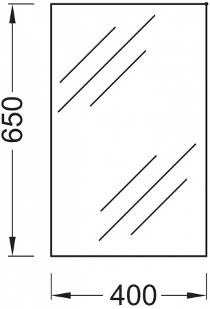 Зеркало Jacob Delafon EB1044 40 см