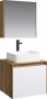 Мебель для ванной Aqwella 5 stars Mobi 60 дуб балтийский, белая
