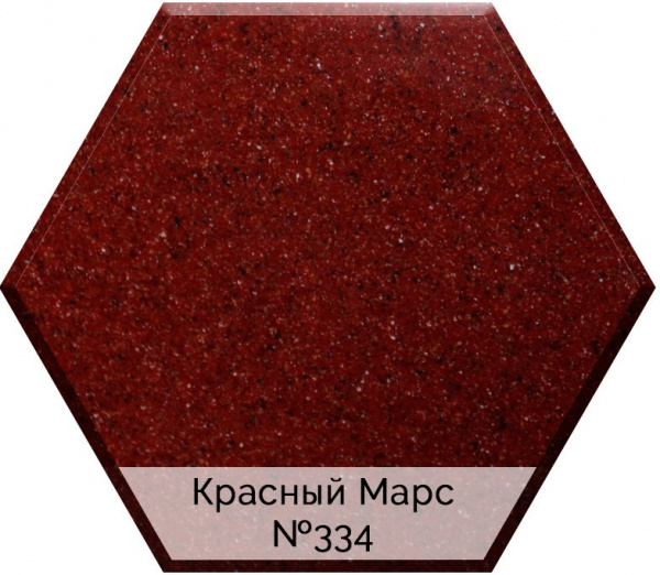 Мойка кухонная AquaGranitEx M-14 красный марс