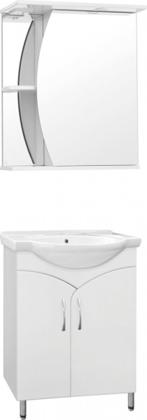 Мебель для ванной Style Line Эко Стандарт №15 60 белая