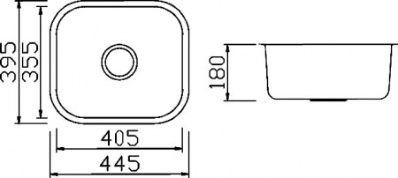 Мойка кухонная Seaman Eco Wien SWU-4439