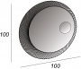 Зеркало Cezares 45011 c LED-подсветкой 100х100