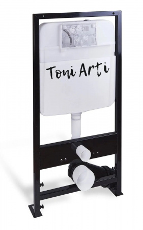 Комплект Toni Arti (система инсталляции TA-01 + унитаз подвесной Forli с крышкой-сиденьем + клавиша Tocco TA-0064 + звукоизолирующая прокладка Pro)