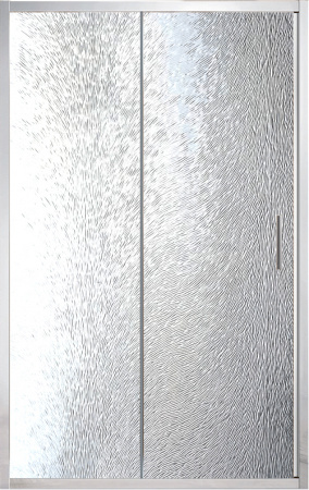 Душевая дверь в нишу Vincea Garda VDS-1G110CH 110 см, профиль хром, стекло шиншилла