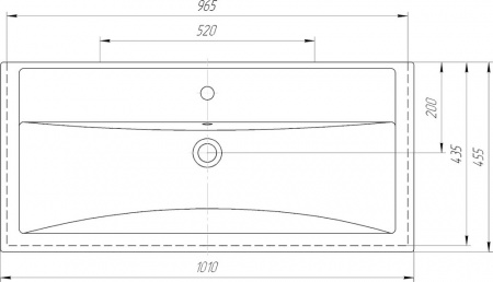 Мебель для ванной ASB-Woodline Монте 100 бежевая