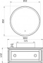 Мебель для ванной ASB-Woodline Рома 100С, подвесная