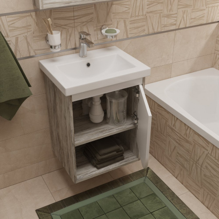 Мебель для ванной DIWO Самара 50 дуб скандинавский