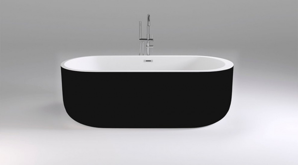 Акриловая ванна Black&White Swan SB109 black 170x80