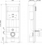 Система инсталляции для унитазов Damixa DX00.I011.0151