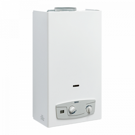 Водонагреватель газовый, Baxi, SIG-2 11 i, проточный, настенный, нержавеющая сталь