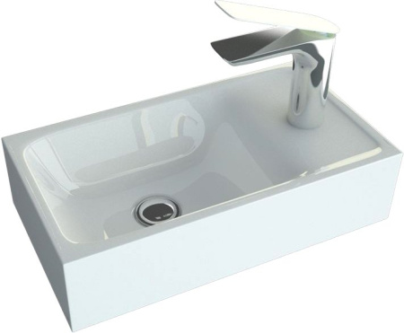 Мебель для ванной Art&Max Liberty R, 50, подвесная, Bianco Lucido