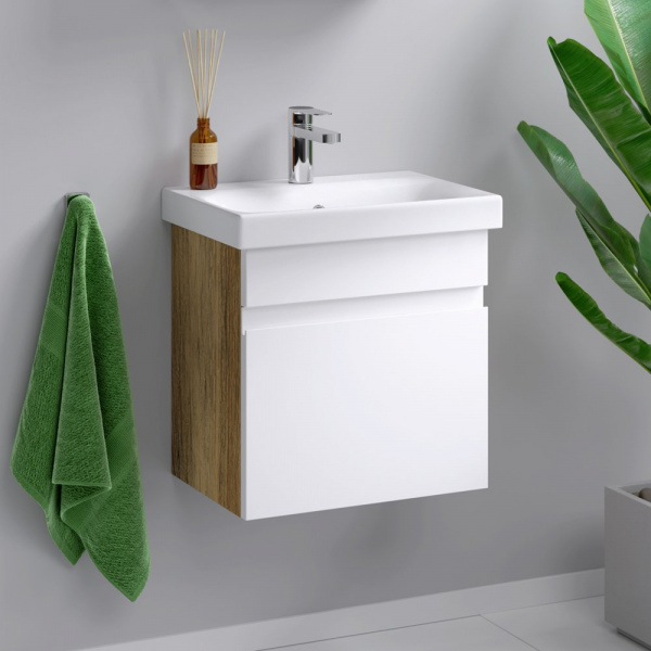 Мебель для ванной Aqwella Smart 50 дуб балтийский