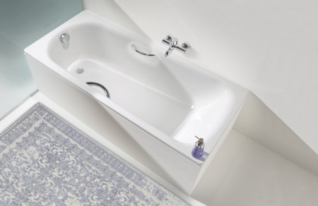 Стальная ванна Kaldewei Advantage Saniform Plus Star 336 170x75 с покрытием Anti-Slip и Easy-Clean