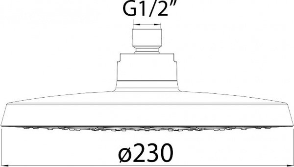 Верхний душ Clever Beam 60303