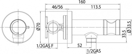 Гигиенический душ Bossini Paloma Flat Mixer Set E37011B со смесителем, С ВНУТРЕННЕЙ ЧАСТЬЮ