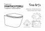 Комплект Toni Arti (система инсталляции TA-01 + унитаз подвесной Forli с крышкой-сиденьем + клавиша Tocco TA-0064 + звукоизолирующая прокладка Pro)