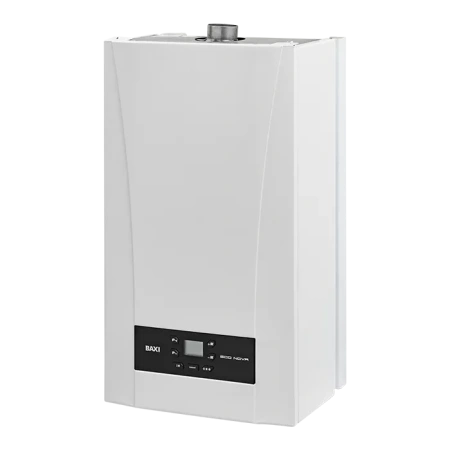 Котёл газовый настенный, Baxi, ECO Nova 1.31F, 31 кВт, одноконтурный, камера сгорания-закрытая, цвет-белый