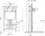 Система инсталляции для унитазов OLI Oli 74 OLIPure 880785 механическая