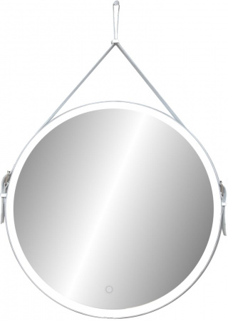 Зеркало Art&Max Milan 80 белый ремень