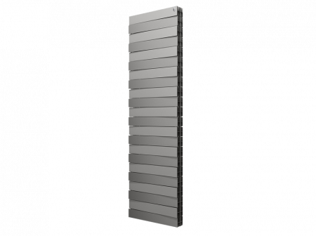 Радиатор биметаллический секционный Royal Thermo PianoForte Silver Satin Tower 500 х 18 секций