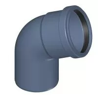 Отвод для внутренней канализации TECE Poloplast 50 х 67.5°