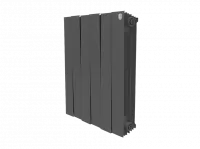 Радиатор биметаллический секционный Royal Thermo PianoForte Noir Sable 500 х 4 секции