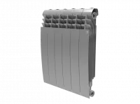 Радиатор биметаллический секционный Royal Thermo BiLiner Silver Satin 500 х 8 секций