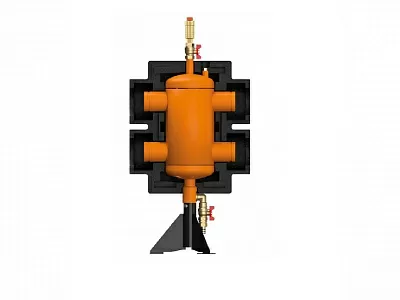 Гидравлическая стрелка Meibes M59092 135 кВт, 6 м3/час, Ду50, с гидравлическим выравниванием
