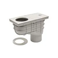 Дождеприемник MCH Chudej 325 Es с нижним сливом, D110, стандарт (серый) Дождеприемник MCH Chudej 325 Es с нижним сливом, D110, стандарт (серый)