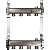 Коллекторная группа для отопления STOUT 0923 - 4 выхода Коллекторная группа для отопления STOUT 0923 - 4 выхода