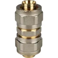 Обжимная муфта равнопроходная STOUT 20 Обжимная муфта равнопроходная STOUT 20