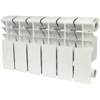 Радиатор алюминиевый секционный Rommer Plus 200 х 8 секций Радиатор алюминиевый секционный Rommer Plus 200 х 8 секций