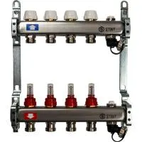 Коллекторная группа для теплого пола STOUT 0927 - 4 выхода Коллекторная группа для теплого пола STOUT 0927 - 4 выхода