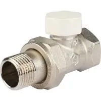 Кран для радиатора нижний прямой STOUT 1/2* Кран для радиатора нижний прямой STOUT 1/2*