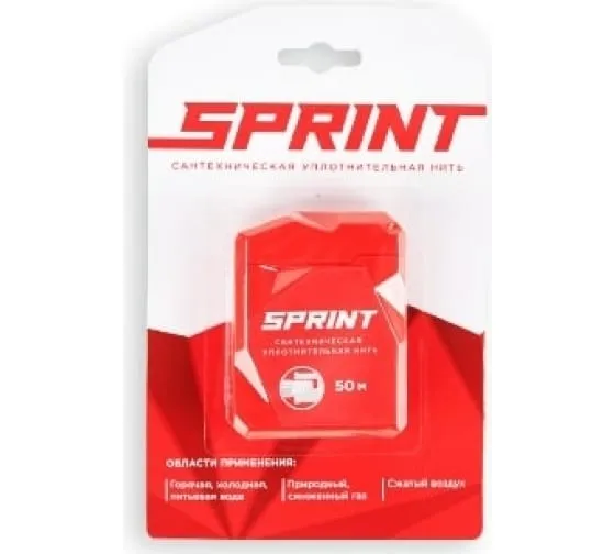 Нить уплотнительная Sprint, 50 м Нить уплотнительная Sprint, 50 м