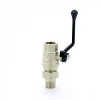 Кран шаровый американка внутренняя / наружная резьба, ручка рычаг Bugatti NEW JERSEY 1 1/2* (серия 920) Кран шаровый американка внутренняя / наружная резьба, ручка рычаг Bugatti NEW JERSEY 1 1/2* (серия 920)