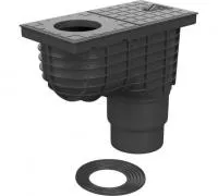 Дождеприемник MCH Chudej 325 S с нижним сливом, D110/125, стандарт Дождеприемник MCH Chudej 325 S с нижним сливом, D110/125, стандарт