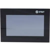 Беспроводная панель управления STOUT M-8e для рейки L-8e, чёрная Беспроводная панель управления STOUT M-8e для рейки L-8e, чёрная