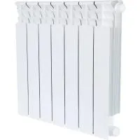 Радиатор биметаллический секционный Stout Space 500 х 8 секций (подключение боковое) Радиатор биметаллический секционный Stout Space 500 х 8 секций (подключение боковое)
